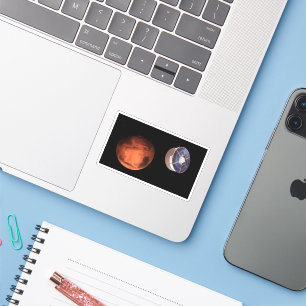 Sticker L'Appareil Spacectoriel Portant Le Rover De La Per
