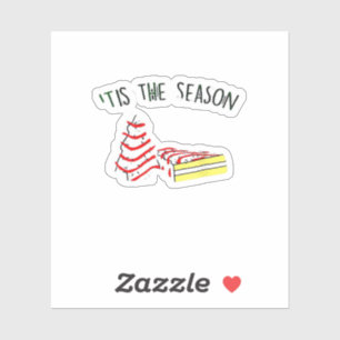 Sticker L'arbre de Noël de la saison