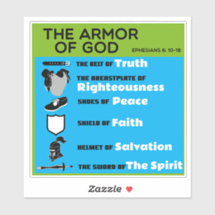 Sticker L'Armure de Dieu