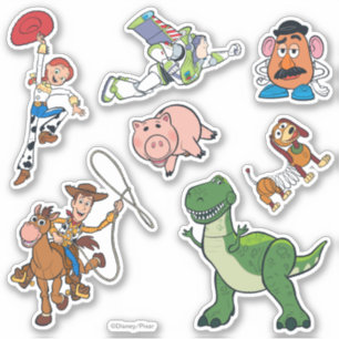 Sticker L'art du personnage de personnage de Toy Story
