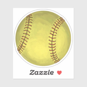 Sticker L'art du softball