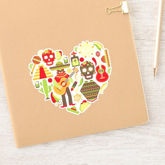 Sticker L'art mexicain (Carnet)