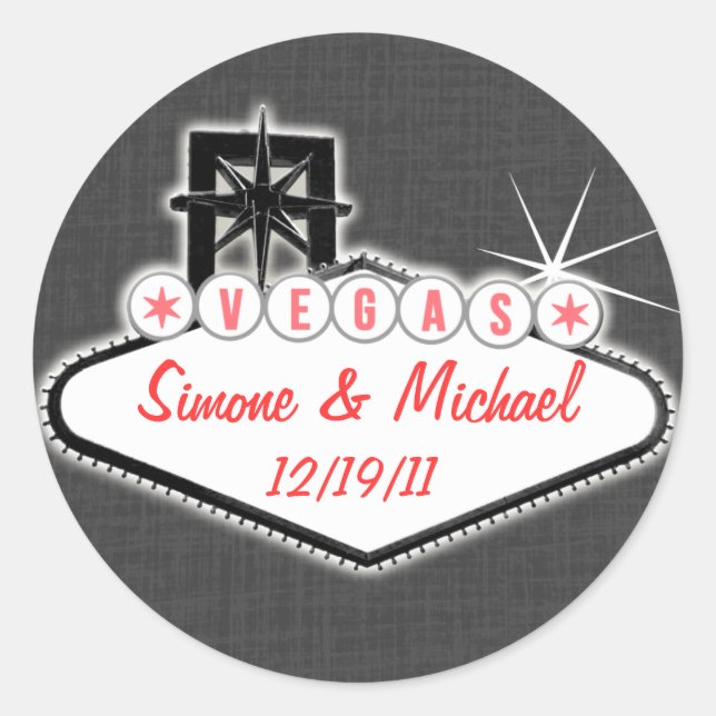 Sticker Las Vegas (Devant)