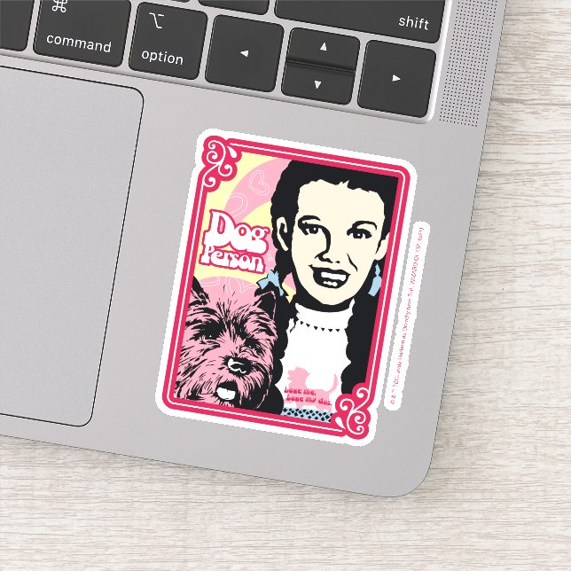 Sticker L'Assistant D'Oz™ | Dorothy™ & Toto™ - Personne de (Détail)