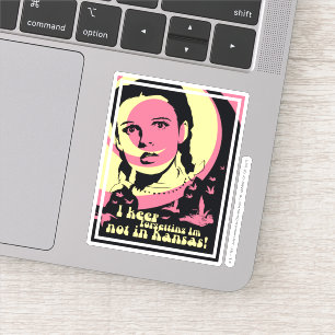 Sticker L'Assistant D'Oz™   Je ne suis pas au Kansas