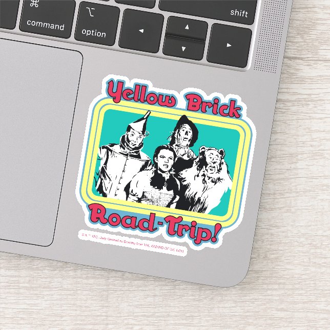 Sticker L'Assistant D'Oz™ | Route en brique jaune! (Détail)