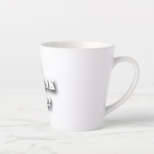 Sticker Latte Mug