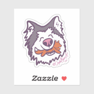 Sticker L'autocollant hoosker le plus heureux