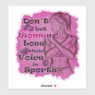Sticker L'autonomisation des femmes. Les femmes parlent d'
