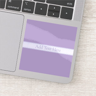 Sticker Lavande Lumière Personnalisable Purple