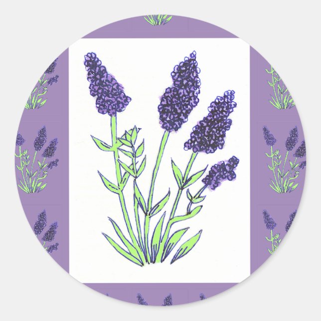 Sticker Lavender (Devant)