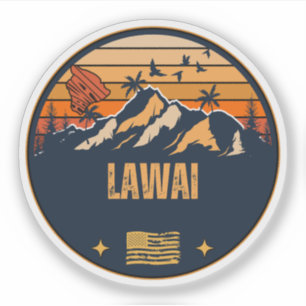 Sticker Lawai, Hawaï