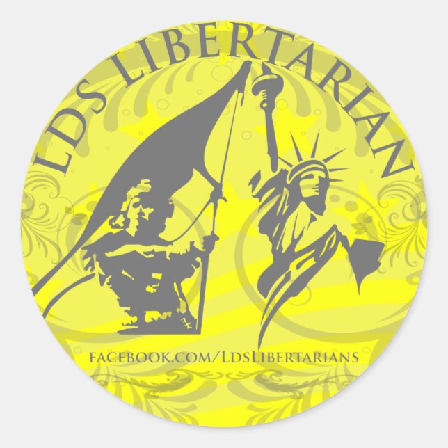 Sticker LDS Libertarien (Devant)