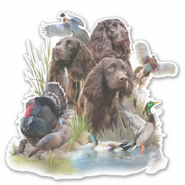 Sticker Le Boykin Spaniel (Devant)