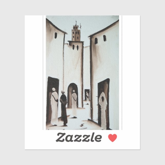 Sticker Le Caire (Feuille)