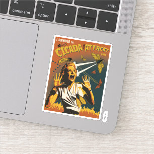 Sticker Le Canada crie dame 2024