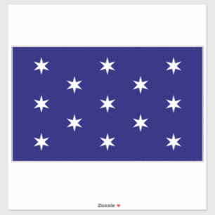 Sticker Le commandant en chef de George Washington