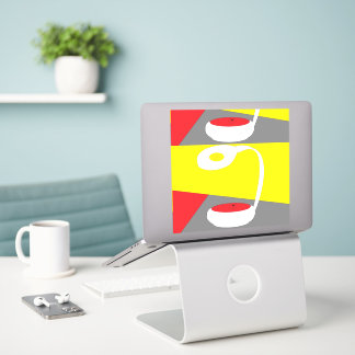 Sticker Le Coque d'ordinateur portable pondéré