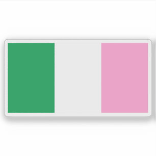 Sticker Le drapeau tricolore de Terre-Neuve, Canada
