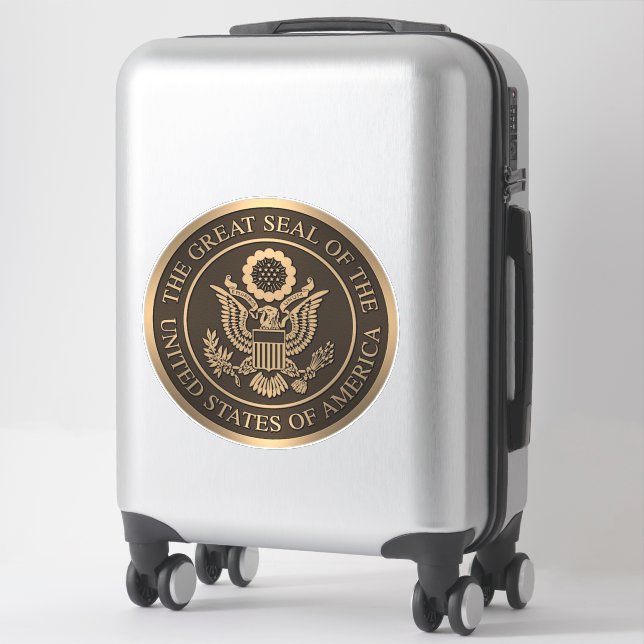 Sticker Le grand sceau des États-Unis d'Amérique (Sur valise)