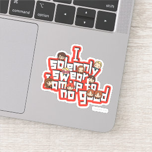 Sticker Le groupe "JE SUIS SOLENNELLEMENT CONVAINCU QUE JE