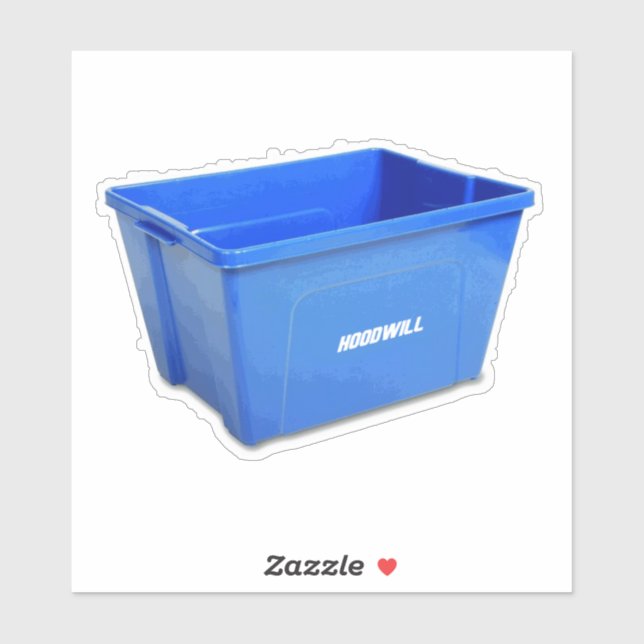 Sticker Le Hoodwill Recycle (Feuille)