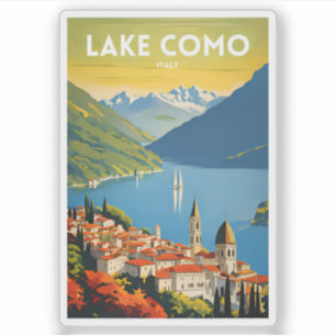 Sticker Le lac de Côme