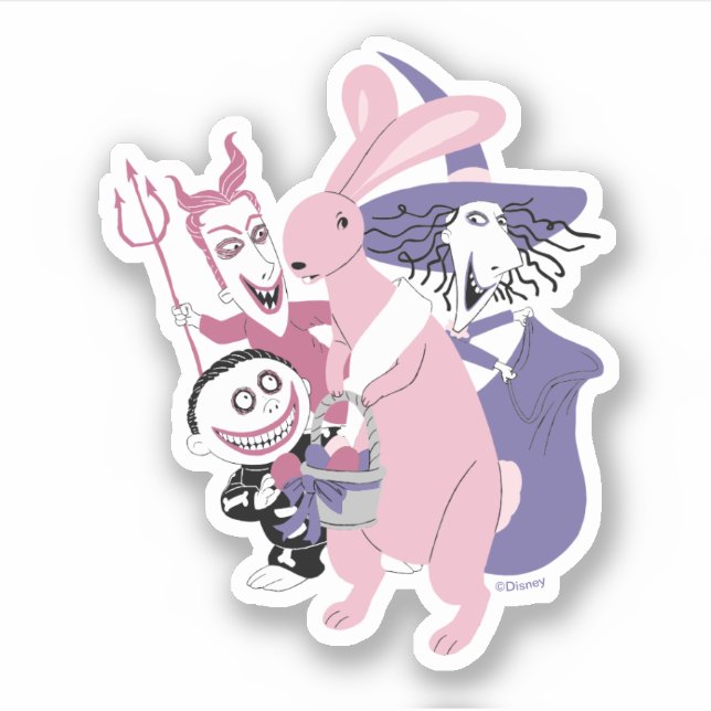 Sticker Le lapin de Pâques | Nous L'Avons Eu (Devant)