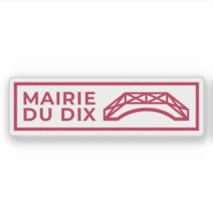 Sticker Le logo du 10e arrondissement de Paris