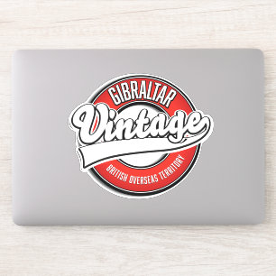 Sticker Le logo du Gibraltar British Overseas Territory