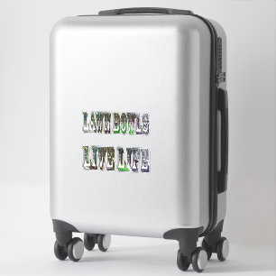 Sticker Le logo Live Life Bowls,