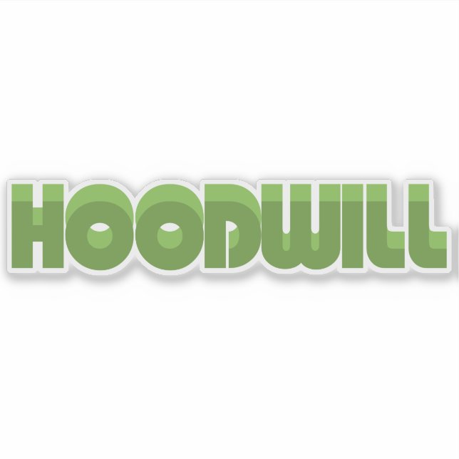 Sticker Le magasin Hoodwill (Devant)