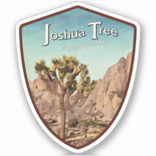 Sticker Le Parc national de Joshua Tree