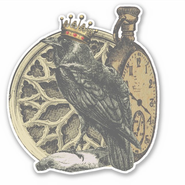 Sticker Le Raven King (Devant)