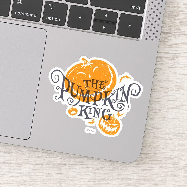Sticker Le roi Citrouille | Graphique Citrouille (Détail)