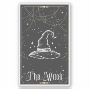 Sticker Le Tarot Casquette de sorcière