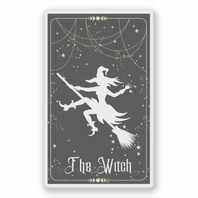 Sticker Le Tarot de sorcière (Devant)