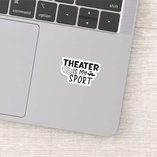 Sticker Le Théâtre Est Mon Sport (Détail)