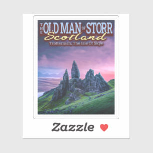 STICKER LE VIEUX HOMME DE STORR - L'ÎLE DE SKYE - ÉCOSSE