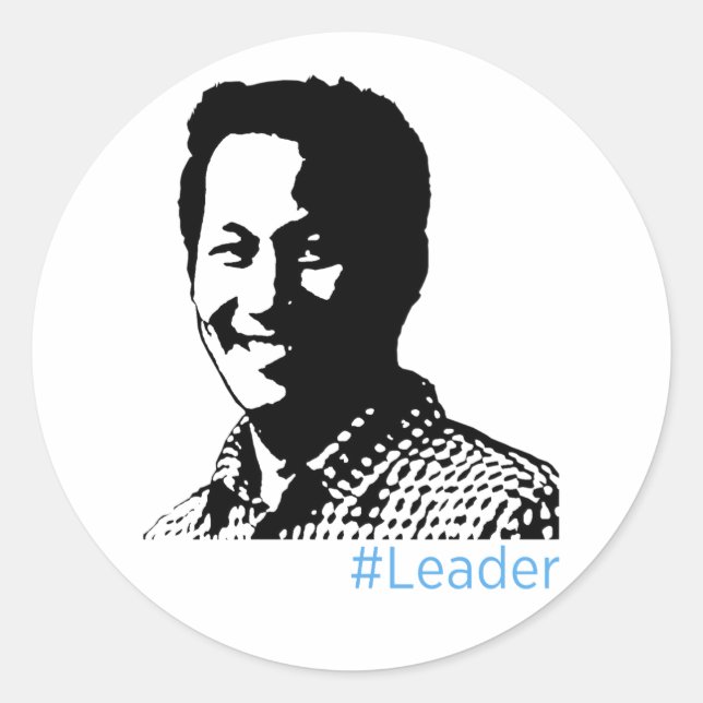 Sticker #Leader (Devant)