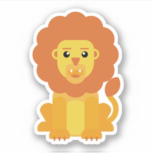 Sticker Leão (Devant)
