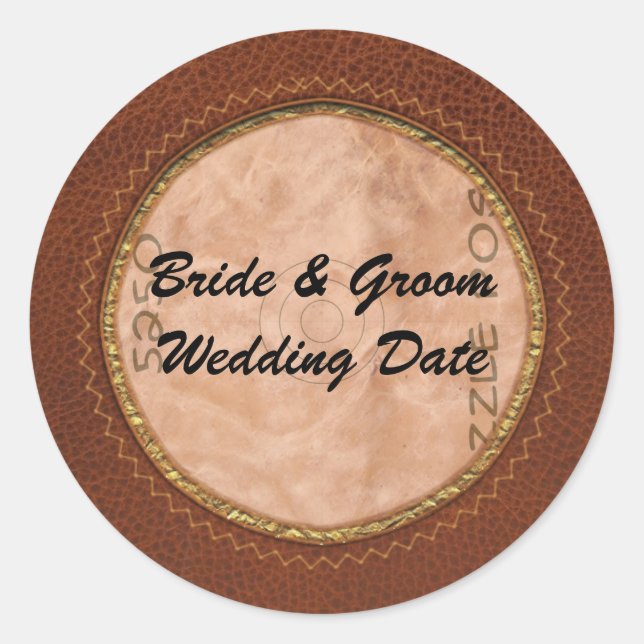 Sticker - Leather - date (Front)