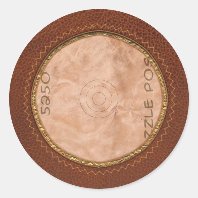 Sticker - Leather - Portrait (Front)