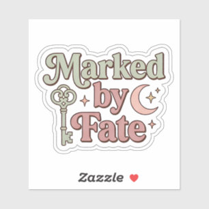 Sticker Lecteur de Romantasy - Marqué par le destin