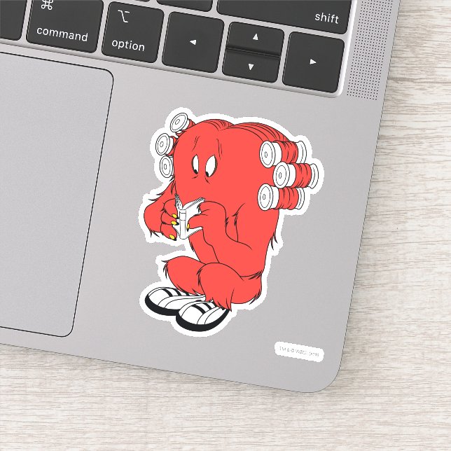 Sticker Lecture du curseur - Couleur complète (Détail)