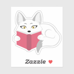 Sticker Lecture Fox