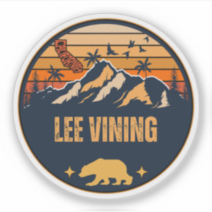 Sticker Lee Vining, Californie
