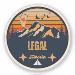 Sticker Legal, Alberta