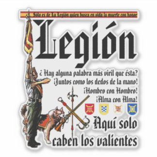 STICKER LÉGION ESPAGNOLE