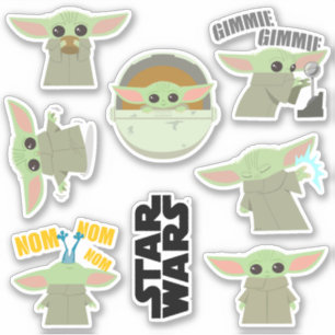 Sticker L'enfant   Pots amusants